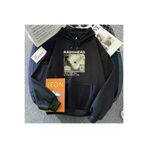 Tarzsokak BDropshippingStore-4188 Siyah Radiohead Baskılı Komik Retro Karikatür Hoody Harajuku Manga Hoodieonbahar Pol