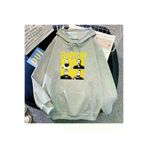 Tarzsokak BIQUINI-9261 Gri Unisex Rock Band Rancid Grafik Kapüşonlu Hip Hop Moda Harajuku K