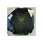 Tarzsokak BIQUINI-9391 Siyah Unisex Shrekk Aşktır Shrekk1 Hayat Hoodie Sonbaharkapşonlu Sudadera Raha
