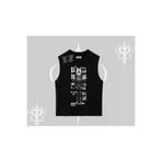 Tarzsokak CATGATO-129-16 Dream Big Yazılı Takım Elbiseli Kedi Baskılı Kolsuz Tshirt
