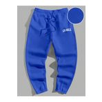Tarzsokak Erkek İpli Bel Örme Harf Baskı Polar Astarlı Jogger Pantolon Tarz-Eşofman-Altı-44677