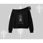 Tarzsokak Kayık Yaka Sweatshirt Noodle Theory Hand Drawn Concept