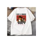 Tarzsokak Pedro Pascal T-Shirt kovboy grafik Tshirt bir at binmek bir kovboy Tees Pablo Escobar Lats of 2823