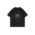 Tarzsokak RONTWE -3218 Siyah Anime My Deer Friend Shikanoko Noko Nokotan Harajuku Unisex Ü