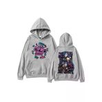 Tarzsokak SeeTusen-3260 Gri Anime Arcane Harajuku