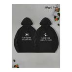 Tarzsokak Siyah Kapşonlu Sweatshirt Çift Sevgili Kombinleri Couple Clothing TYCXUGPXHN170733275476320