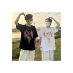 Tarzsokak Tarzsokak-5764 2 Adet Tir Harajuku Style Çift Sevgili Kombinleri Couple Clothing Yeni Sezon