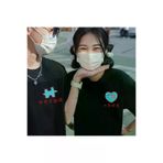 Tarzsokak Tarzsokak-5892 2 Adet Tir Harajuku Style Çift Sevgili Kombinleri Couple Clothing Yeni Sezon