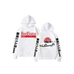 Tarzsokak Tarzsokaksweatiz-20930 Anime Ilk D Hoodies Mazda Rx7 Baskılı Hoodie Mod45 17278 Beyaz