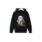 Tarzsokak Tarzsokaksweatiz-21294 Yeni Demon Slayer Hoodie Model16 15144 Siyah