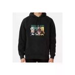 Tarzsokak Tarzsokaksweatiz-21483 Demon Slayer Mens Anime Hoodie 15372 Siyah
