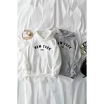 Tarzsokak Tarzsokaksweatw-s-15627 Çift Sevgili Paket Pamuklu Oversize Sweatshirt