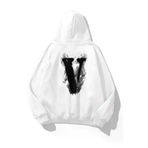 Tarzsokak ts1823 Unisex Vlone Sweatshirt Hoodie Beyaz