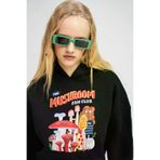 Tarzsokak ts331 Unisex The Mushroom Fan Club Siyah Sweatshirt