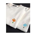 Tarzsokak Unisex Beyaz Şirinler Baskılı Sevgili Çift Kombini 2' Li Set benisengiydirjerry Tarzsokak-unisex-oversize-kalıp-19140