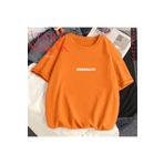 Tarzsokak Unisex Kadın/Erkek Brooklyn Özel Renkli Oversize Bisiklet Yaka Pamuklu T-Shirt