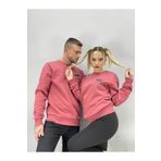 Tarzsokak Unisex Pudra Kıng Baskılı Bisiklet Yaka Sevgili Kombini 2'li Set benisengiydirg Tarzsokak-unisex-oversize-kalıp-19181