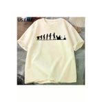 Tarzsokak USSEMEI-2895 Evolution Gamer T-Shirt Komik Gamer Erkek Oyun T Shirt Babalar Günü Hediyesi Erkek Giyim Pamu 2895