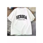 Tarzsokak USSEMEI-2970 Republika Srbija T Shirt Erkekler Yaz Pamuk Kısa Kollu Sırbistan T-Shirt Harajuku Unisex T Sh 2970