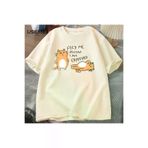 Tarzsokak USSEMEI-3029 T-Shirts Men Women Fuuny Cat Lovely Print T Shirt Summer Cotton Men's T-Shirts Casual Harajuk 3029