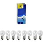 Tas 10 Adet 12V P21W 93 Düz Tek Duy Stop Sinyal Ampul Standart Işık 12 W Güç