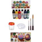 Taş Boyama Seti 6 Ana Renk Set 1 Paket