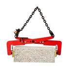 Taş Döşeme Kaldırma Kelepçesi Dikey, Yol Yapımı için Kırmızı Granit Taşıma Kelepçeleri Taşındı Beton Bordürler - Yük 800-3600 LB, Kaymaz Metal Kaldırıcı Aracı (Açılış 75-140 Cm (29.5-55.1 In))