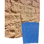 Taş Efektli Duvar Panelleri, 4'lü Paket, 3D Tuğla İmitasyon Panel, 3 cm Kalınlık, İç ve Dış Dekorasyon, Dekoratif Duvar Kaplaması, 116 x 58 cm (Mavi) - Zarif Çözüm