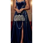 Taş İşlemeli Kadın Abiye El Çantası -930192