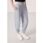 Taş Polyester Cepli Standart Kalıp Kadın Pantolon - 94677