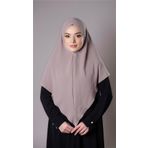 Taş Pratik Hazır Geçmeli Tesettür Eşarp Aerobin Kumaş Çapraz Hijab 2307_46