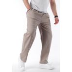 Taş Rengi Bol Paça Beli Bağlamalı Erkek Pantolon E7403