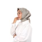 Taş Rüya Desen Twill İpek Eşarp