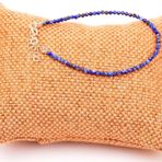 Taş Sandığı Çok İnce Lapis Lazuli Taşı Bileklik - 2,2 mm