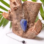 Taş Sandığı Faset Kesim Lapis Lazuli Taşı Pandül - Sarkaç