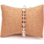 Taş Sandığı Kristal Kuvars Taşı Bileklik ( 8 mm )