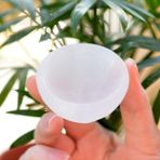 Taş Sandığı Küçük Boy Selenit Taşı Kase - 5 cm Çanak