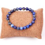 Taş Sandığı Lapis Lazuli Taşı Bileklik - 8 mm