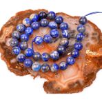 Taş Sandığı Lapis Lazuli Taşı Dizi - 10 mm