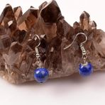 Taş Sandığı Lapis Lazuli Taşı Küpe