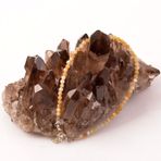 Taş Sandığı Sarı Opal Taşı Gümüş Bileklik - 3 mm