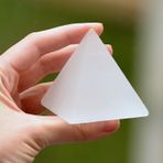 Taş Sandığı Selenit Taşı Piramit Kütle - 6 cm