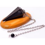 Taş Sandığı Shungite Taşı Sarkaç - Pandül