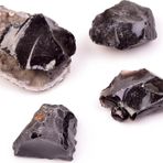 Taş Sandığı Siyah Obsidyen Taşı Ham Kütle