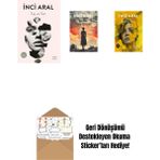 Taş ve Ten + Içimden Kuşlar Göçüyor + Safran Sarı + Okuma Sticker'ları - 1536.3000000000002