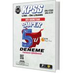 Tasarı Kpss Lise-Önlisans Süper 5Li Deneme