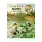 Tasarım 169AST18 Başak Burcu Bilekliği - Sertifikalı - P.kuvars, Jasper, Sitrin, Yeşim Taşı, Yeşil Akik, Kırmızı Akik