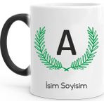 Tasarım Mağazası Harf Sihirli Kişiye Özel Kupa