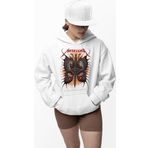 Tasarım Rock Metal Müzik Grubu Baskılı Unisex Oversize Metallica Hoodie