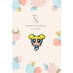 Tasarım Sentezi Rozet Silikon Broş Powerpuff Girls Bubbles Çizgi Film Yaka Çanta Kıyafet Şapka Aksesuar